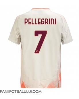 AS Roma Lorenzo Pellegrini #7 Tricou Fotbal Replică 2024-25 Barbati Deplasare